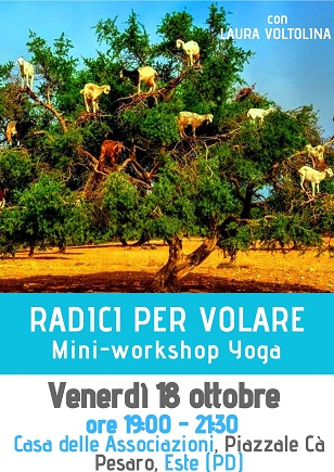 Radici per Volare - seminario Yoga - KeYoga - Laura Voltolina